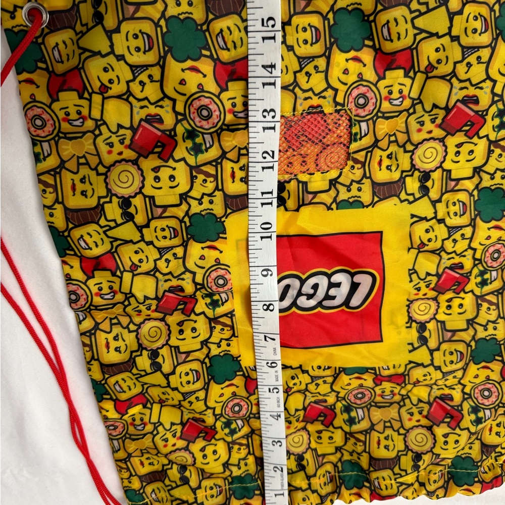 LEGO Yellow Drawstring Bag - Picture 10 of 13